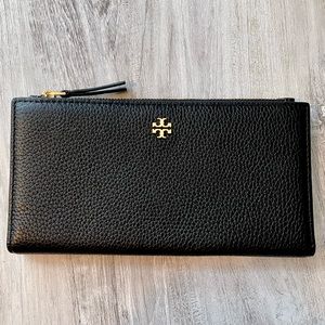 Tory Burch Blake Color-Block Slim Wallet - NWT